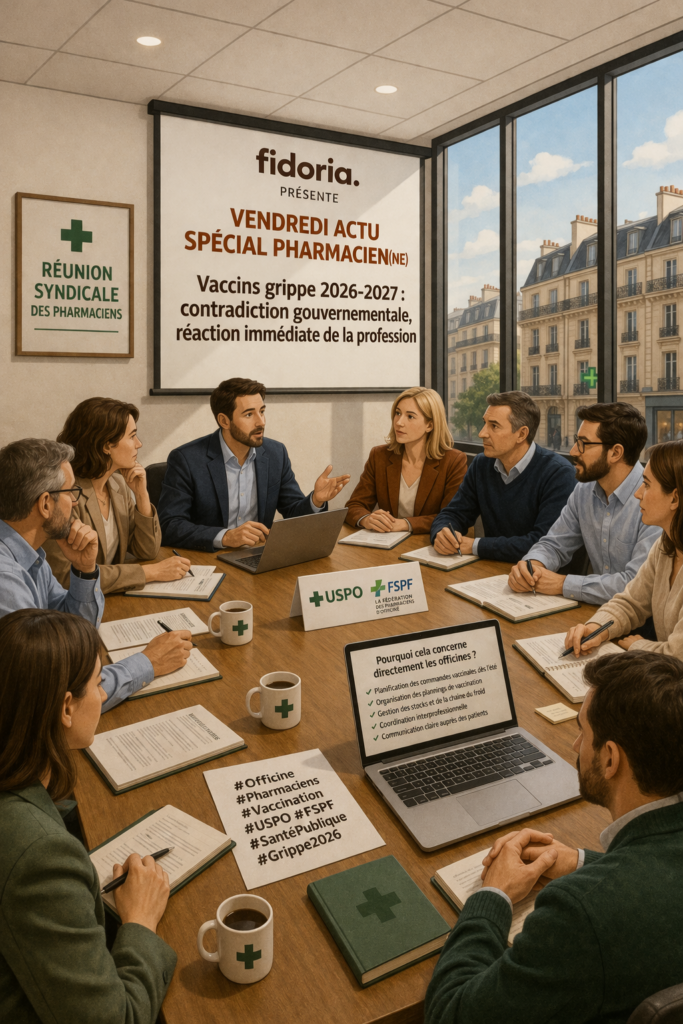 image descriptive ; info special pharmacien mars 2026
forfait gestion administrative