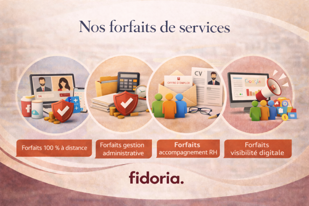 image presentation page forfaits