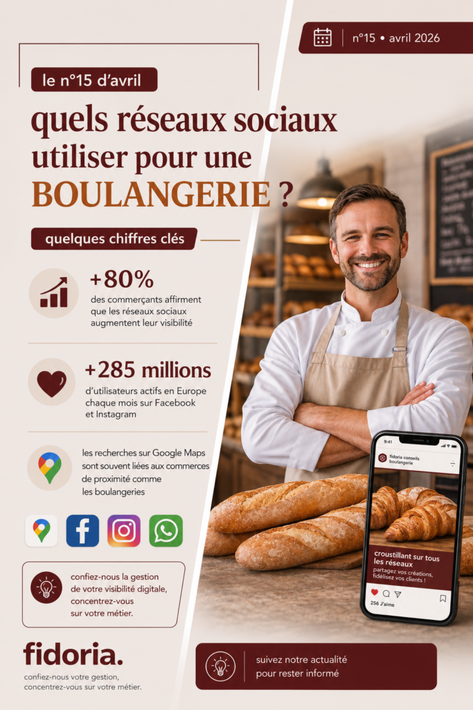 Google Maps, Facebook, Instagram, TikTok : quels réseaux sociaux choisir pour une boulangerie selon vos objectifs, votre public et le temps disponible.