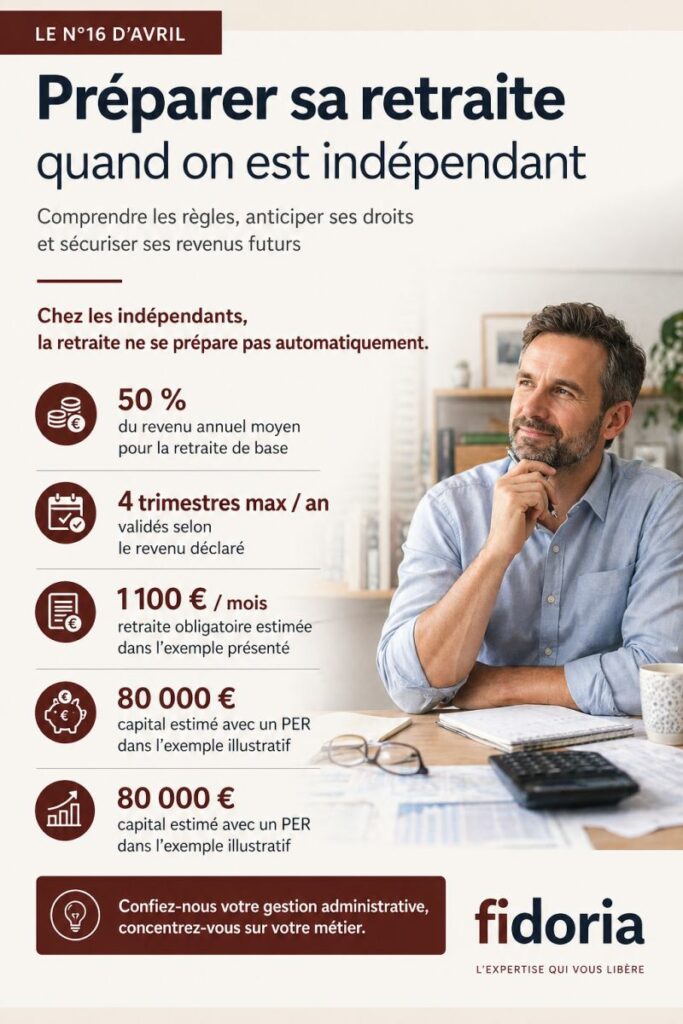 Règles, trimestres, réforme, complément retraite et PER : comment préparer sa retraite quand on est indépendant et sécuriser ses revenus futurs.
