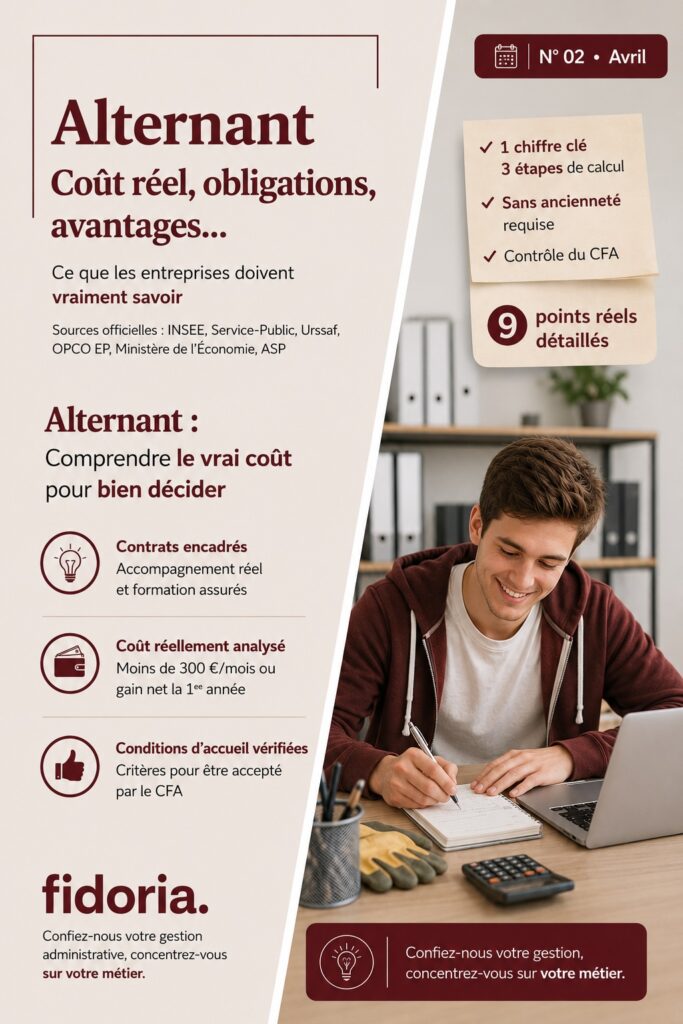 Découvrez le coût réel d’un alternant, les obligations légales, les conditions CFA et les avantages pour les petites entreprises. Guide complet et pratique.