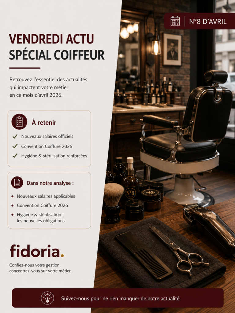 Découvrez les actualités coiffure de mars 2026 : nouvelle grille salariale, convention collective, hygiène renforcée et tendances printemps 2026.