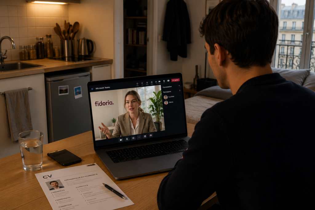 Fidoria accompagne les pharmacies dans la gestion RH : plannings, absences, recrutement et organisation des équipes. Gestionnaire dédiée, à distance.